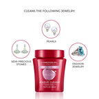 CONNOISSEURS Premium Edition Jewelry Cleaner 9.6oz bottle, suitable for fine, silver, or delicate jewelry cleaning.