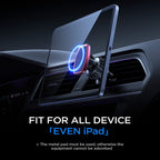 LISEN magnetic phone holder for car with upgraded clip and strong magnets, designed for Galaxy S25 Ultra smartphones.
