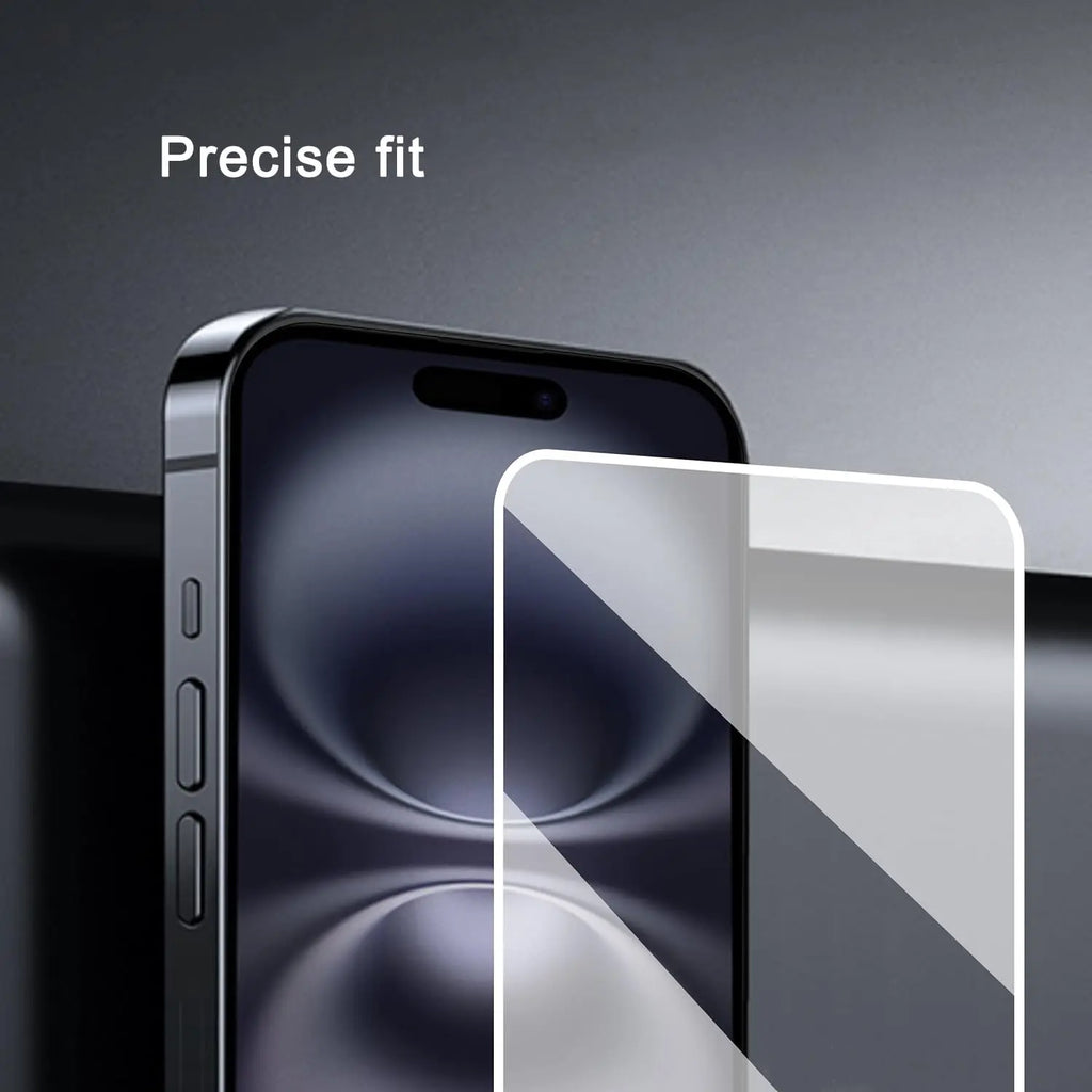 Ailun 3 pack screen protectors and camera lens protectors for iPhone 17 Pro Max with installation frame and case compatibility.