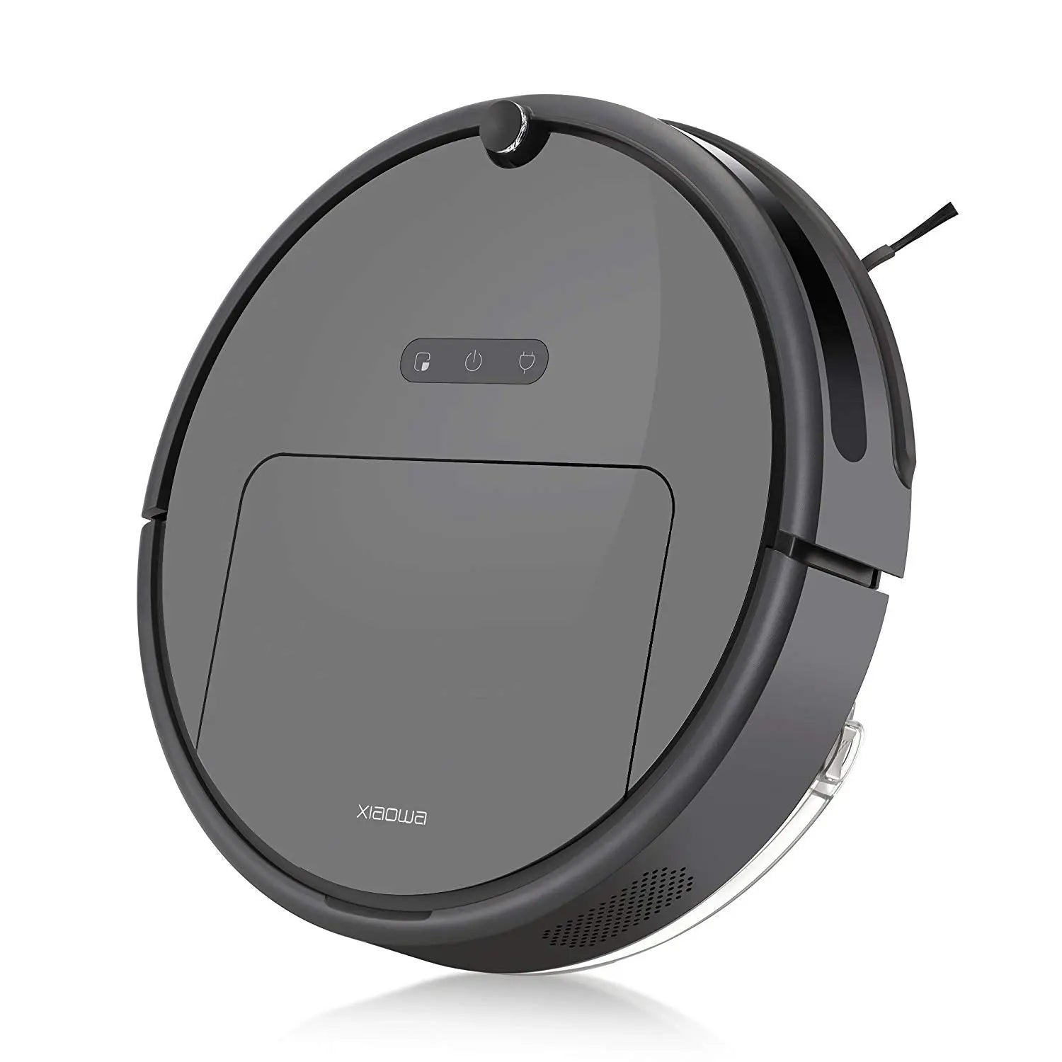 Roborock Saros 10R Robot Vacuum and Mop in black, showcasing ultra-slim design and FlexiArm technology for effective cleaning.