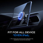 LISEN magnetic phone holder for car with strong magnets, suitable for Galaxy S25 Ultra and 4-6.7 inch smartphones.