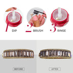 CONNOISSEURS Premium Edition 9.6oz Jewelry Cleaner bottle with label, suitable for fine, silver, or delicate jewelry.