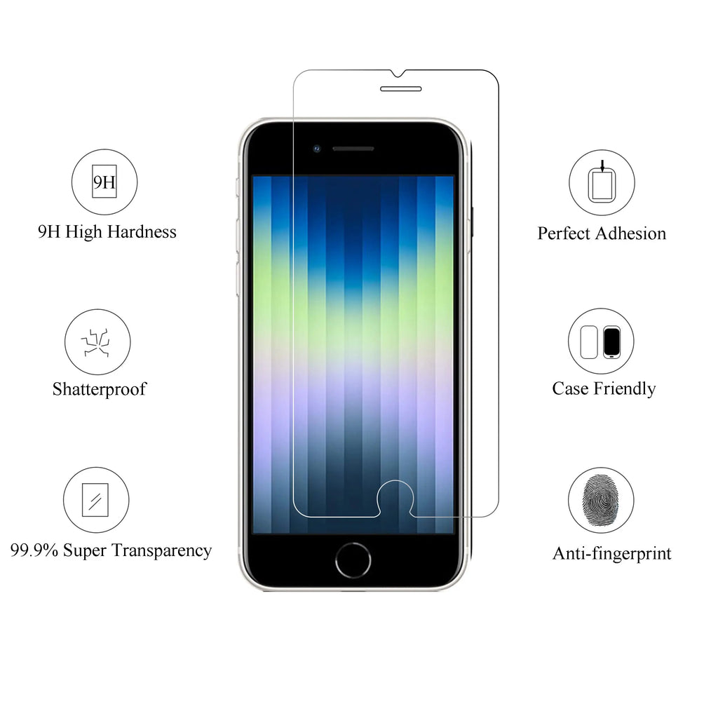 Ailun tempered glass screen protector for iPhone 16/15, 6.1 inch, dynamic island compatible, case friendly, 3 pack.