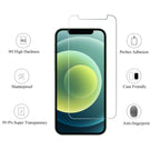 Ailun tempered glass screen protector for iPhone 16/15, 3-pack, case-friendly, showing clarity and protection features.