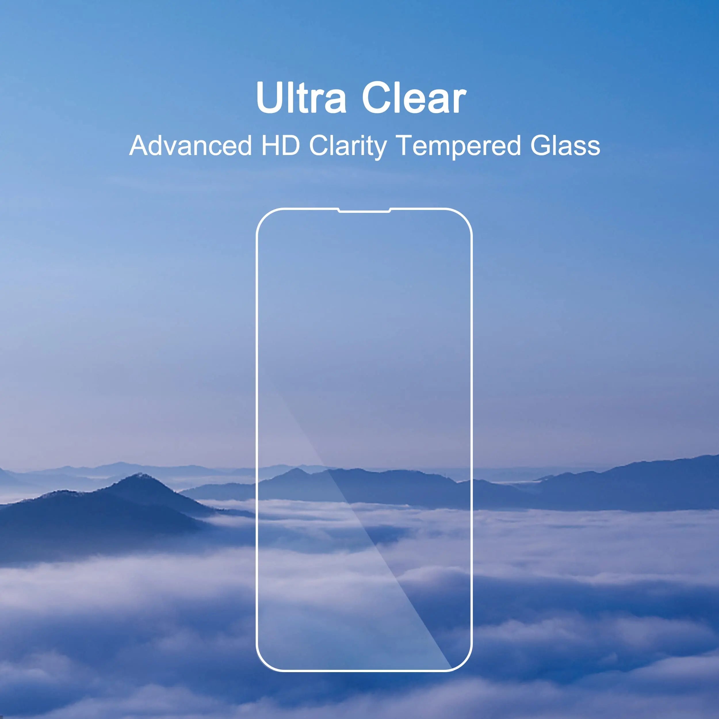 Ailun tempered glass screen protector for iPhone 16/15/15 Pro, 3 pack, with Dynamic Island compatibility, case-friendly design.