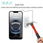 Ailun tempered glass screen protector for iPhone 15, 16, and 15 Pro, 3-pack, dynamic island compatible, case friendly.