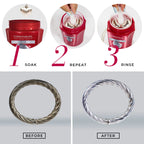 CONNOISSEURS Premium Edition Jewelry Cleaner 9.6oz bottle, designed for fine, silver, and delicate jewelry care.