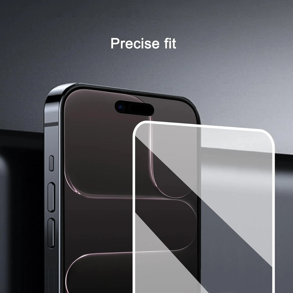 Ailun tempered glass screen protector for iPhone 15/16, 3-pack, case friendly, dynamic island compatible.