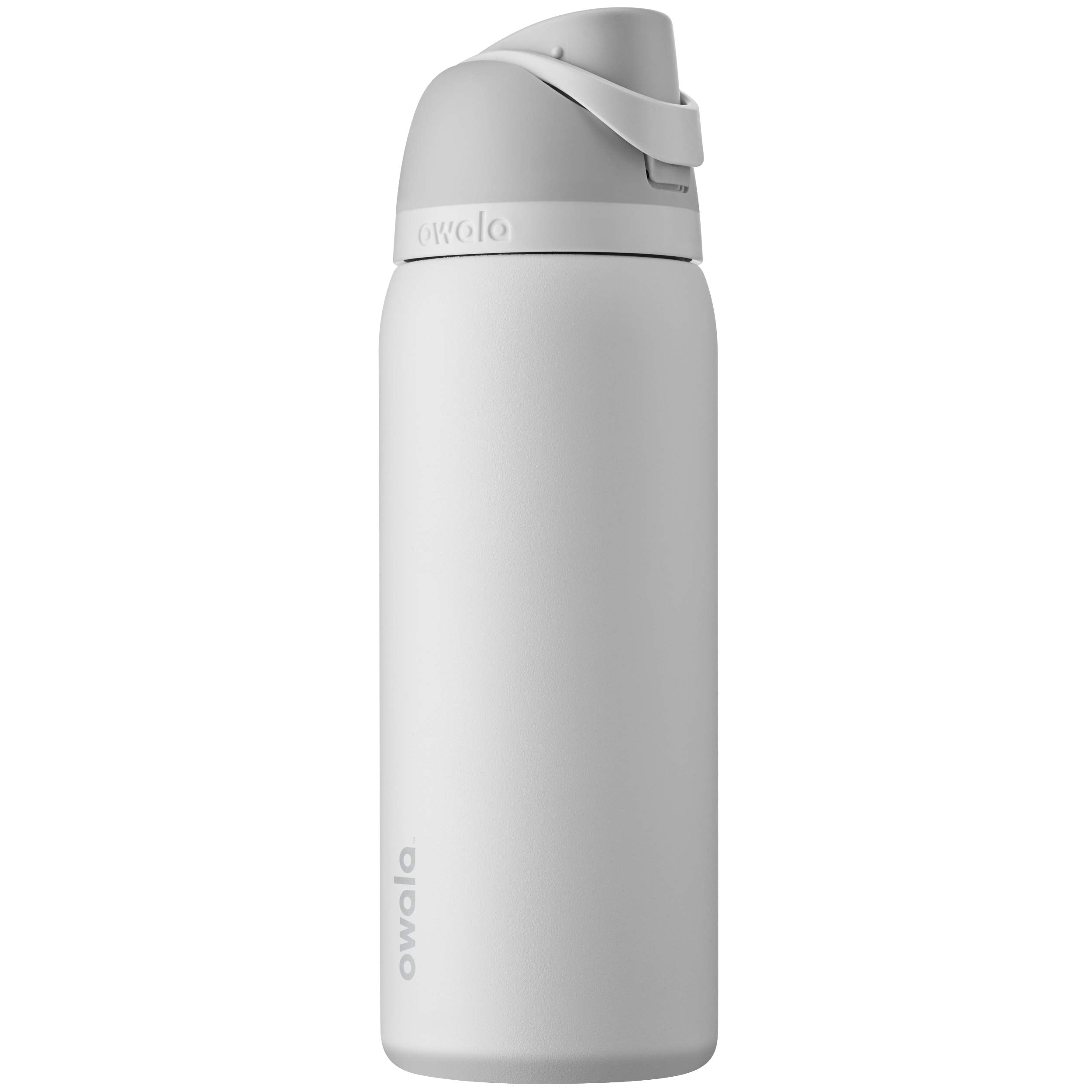 Owala FreeSip Insulated Stainless Steel Water Bottle with Straw for Sports and Travel, BPA-Free, 24 Ounce, Candy Store
