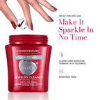 CONNOISSEURS Premium Edition Jewelry Cleaner 9.6oz bottle for fine, silver, and delicate jewelry cleaning.