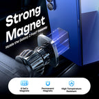 LISEN magnetic phone holder for car, featuring upgraded clip and six strong magnets, compatible with Galaxy S25 Ultra.
