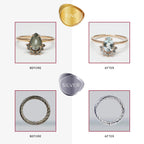 CONNOISSEURS Premium Edition Jewelry Cleaner 9.6oz bottle for fine, silver, and delicate jewelry cleaning.