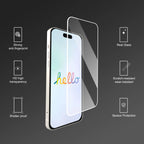 Ailun screen protector and camera lens protectors for iPhone 17 Pro Max, featuring installation frame and dynamic island compatibility.