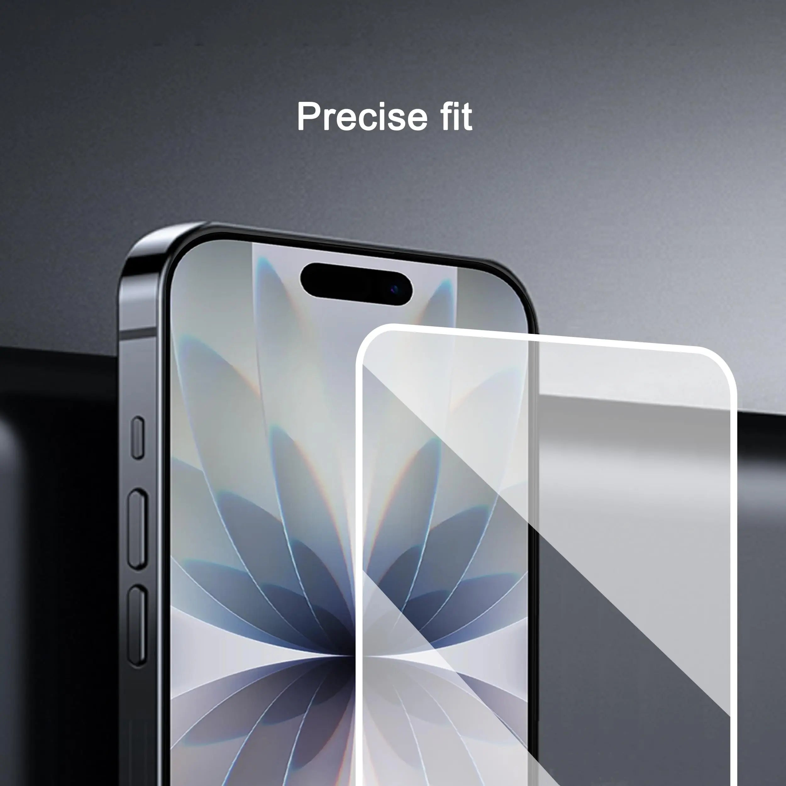 Ailun tempered glass screen protector for iPhone 16/15/15 Pro, 3 pack, case-friendly, dynamic island compatible.