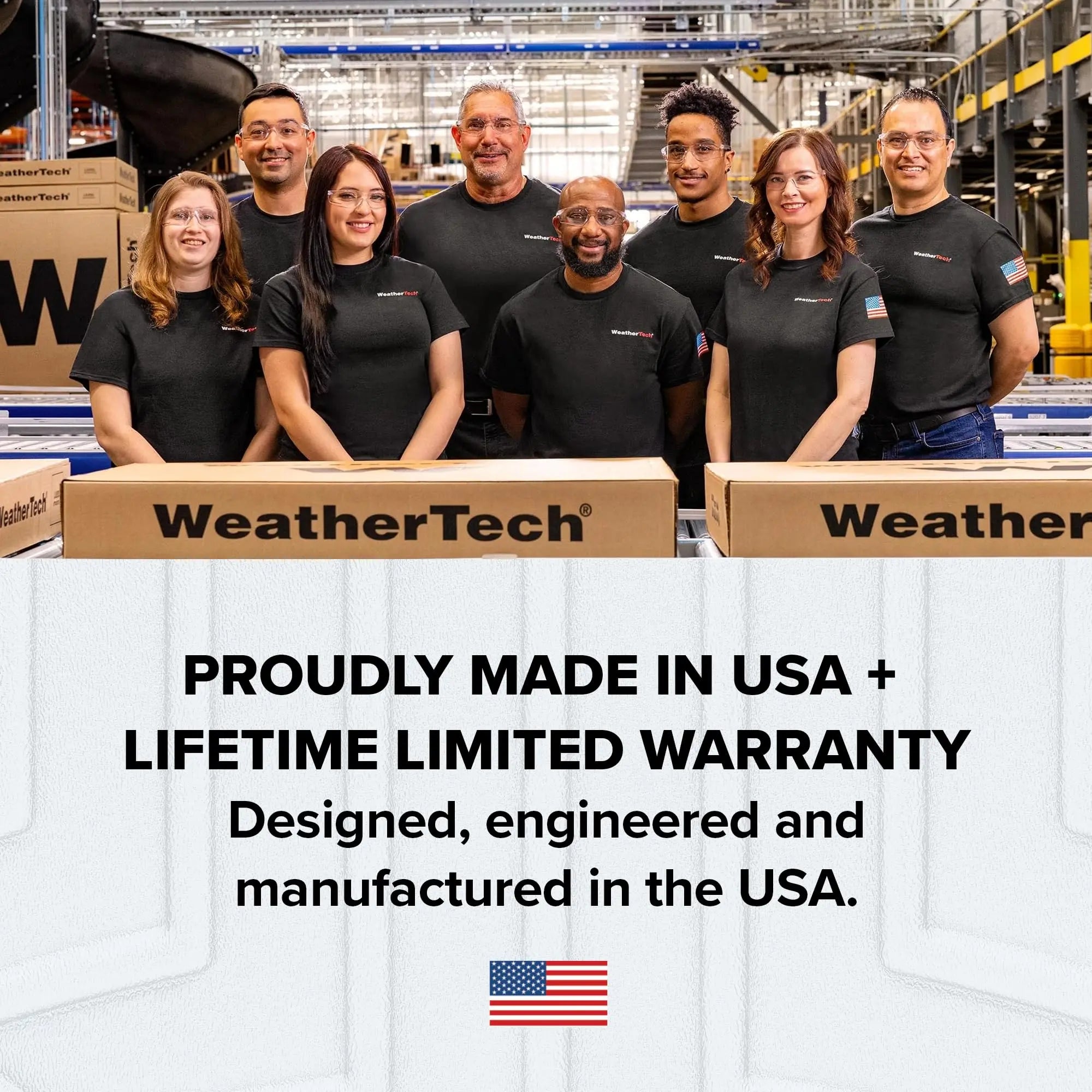 WeatherTech CupFone black cup holder phone mount, adjustable design with open access for charging, compatible with iPhone and Android.