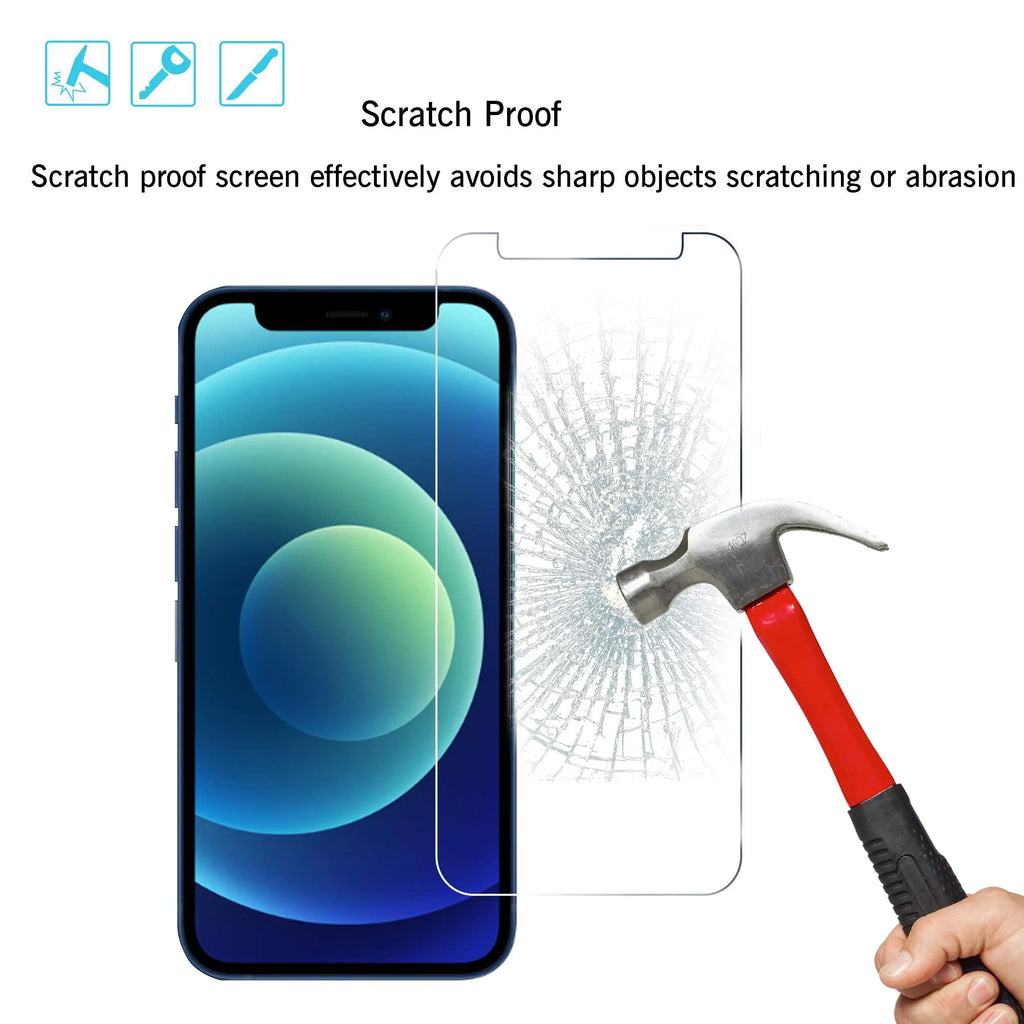 Ailun tempered glass screen protector for iPhone 16/15, 3-pack, 6.1-inch, case friendly, with Dynamic Island compatibility.