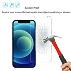 Ailun tempered glass screen protector for iPhone 16/15, 3-pack, 6.1-inch, case friendly, with Dynamic Island compatibility.