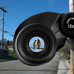 Occer 12x25 waterproof binoculars with large eyepiece, ideal for bird watching and outdoor activities in low light.