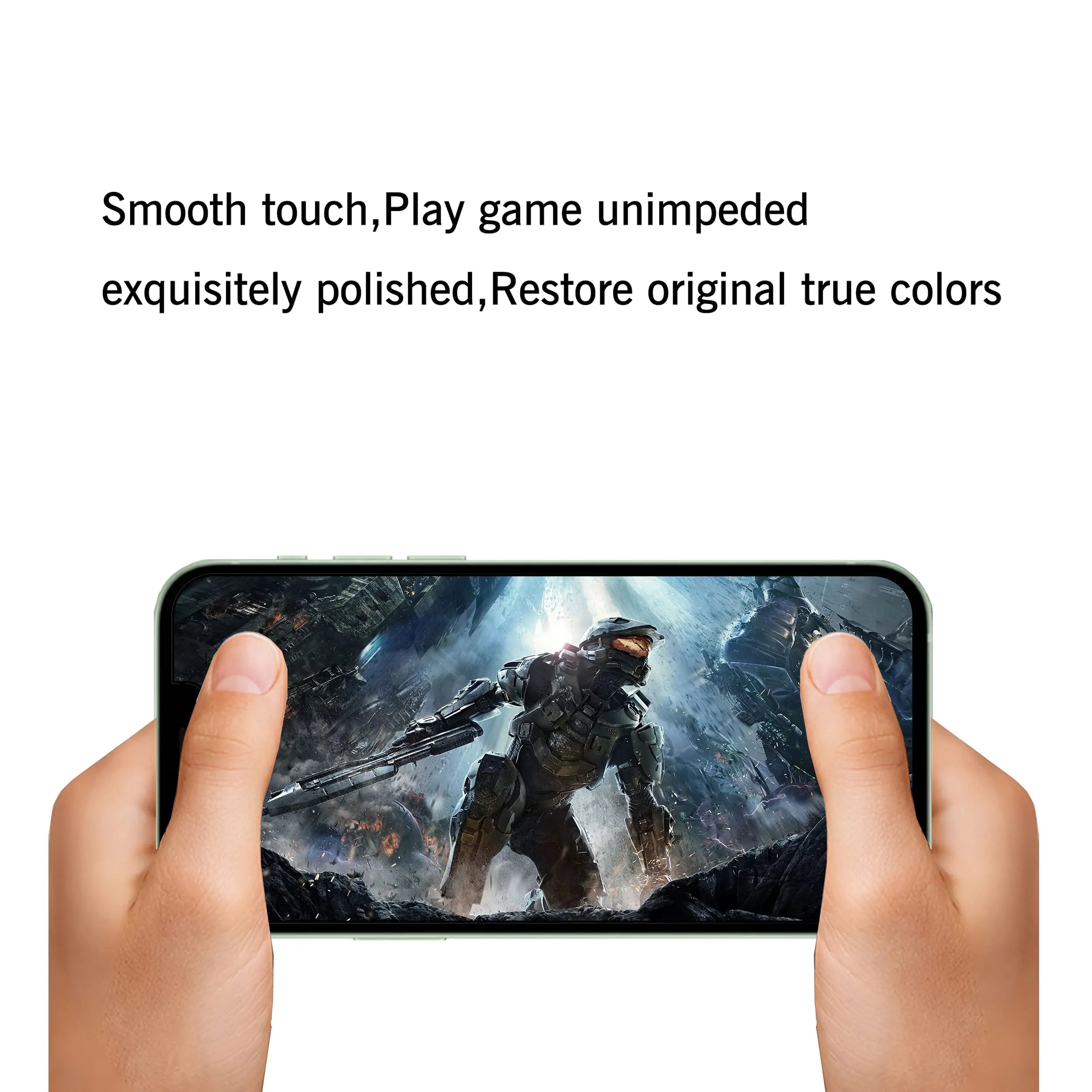 Ailun tempered glass screen protector for iPhone 16/15/15 Pro, 6.1 inch, case friendly, 3 pack, dynamic island compatible.