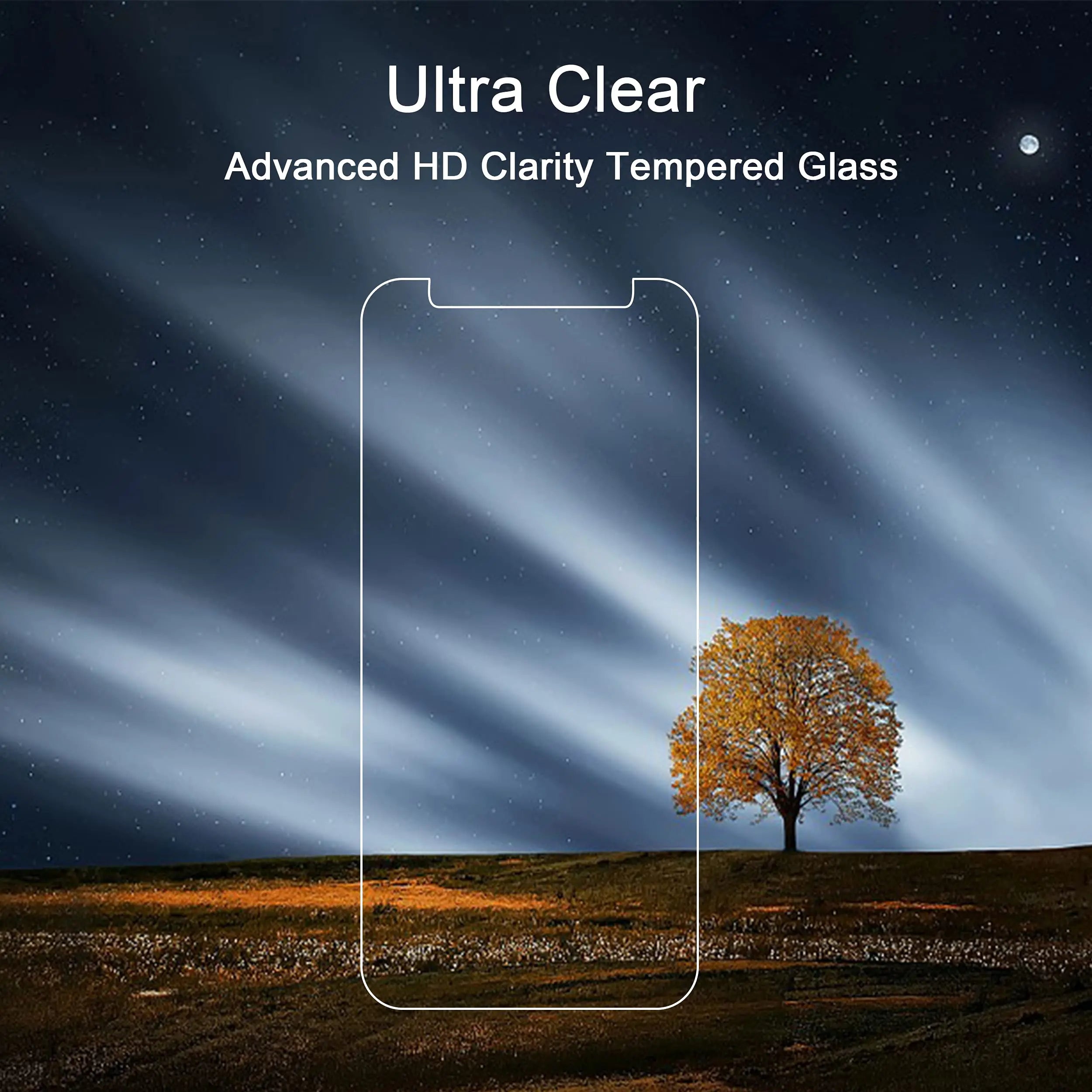 Ailun tempered glass screen protector for iPhone 16/15, 6.1 inch, with Dynamic Island compatibility, 3-pack.