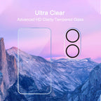Ailun 3 pack screen protector and camera lens protectors for iPhone 17 Pro Max with installation frame, case friendly.