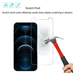 Ailun tempered glass screen protector for iPhone 15/16, 3 pack, designed for 6.1-inch displays and case-friendly use.